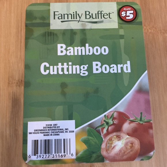 🌟NEW🌟 Set of 2 - 1 Bamboo & 1 Wood Lemon Shape Cutting Board “ Easy Peezy” NWT - Picture 3 of 9
